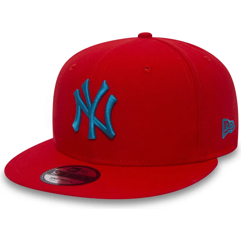 mutsid-lame-punane-snapback-9fifty-essential-league-new-york-yankees-mlb-new-era