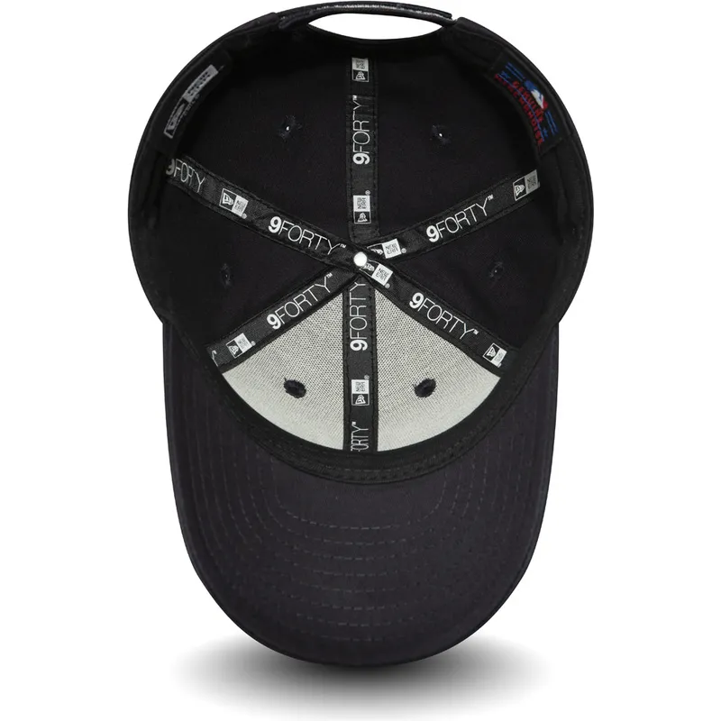 mutsid-kumer-must-reguleeritav-lastele-velcro-9forty-essential-new-york-yankees-mlb-new-era