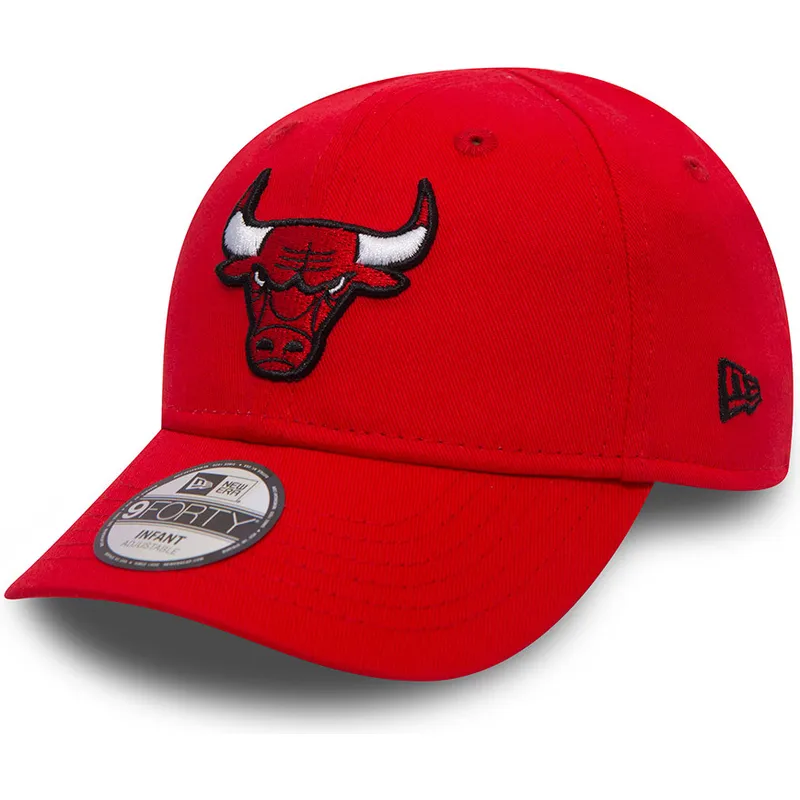 mutsid-kumer-punane-reguleeritav-lastele-9forty-essential-chicago-bulls-nba-new-era