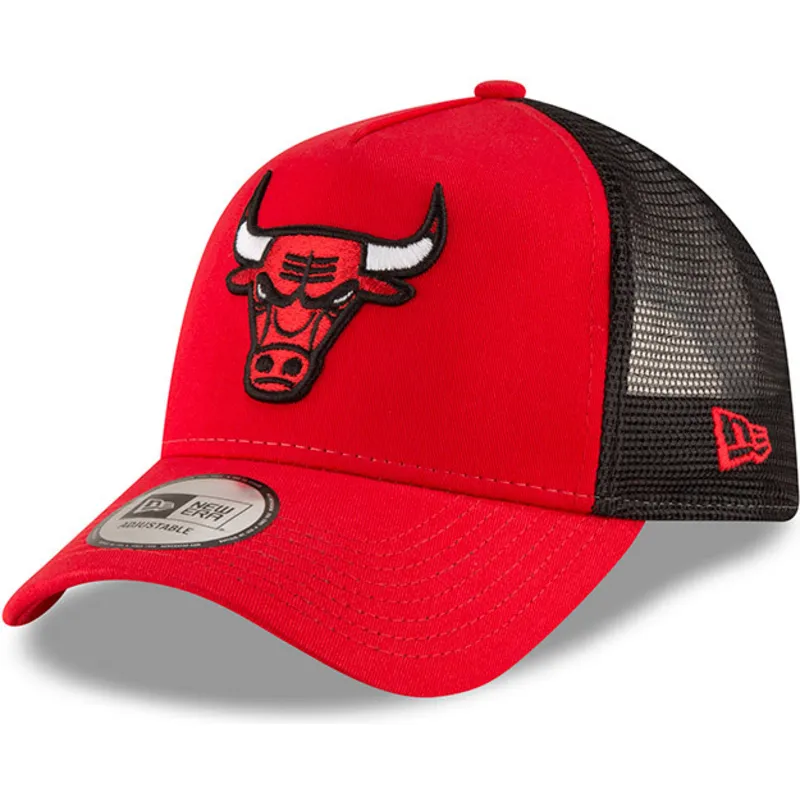 mutsid-kumer-punane-snapback-9forty-team-chicago-bulls-nba-new-era