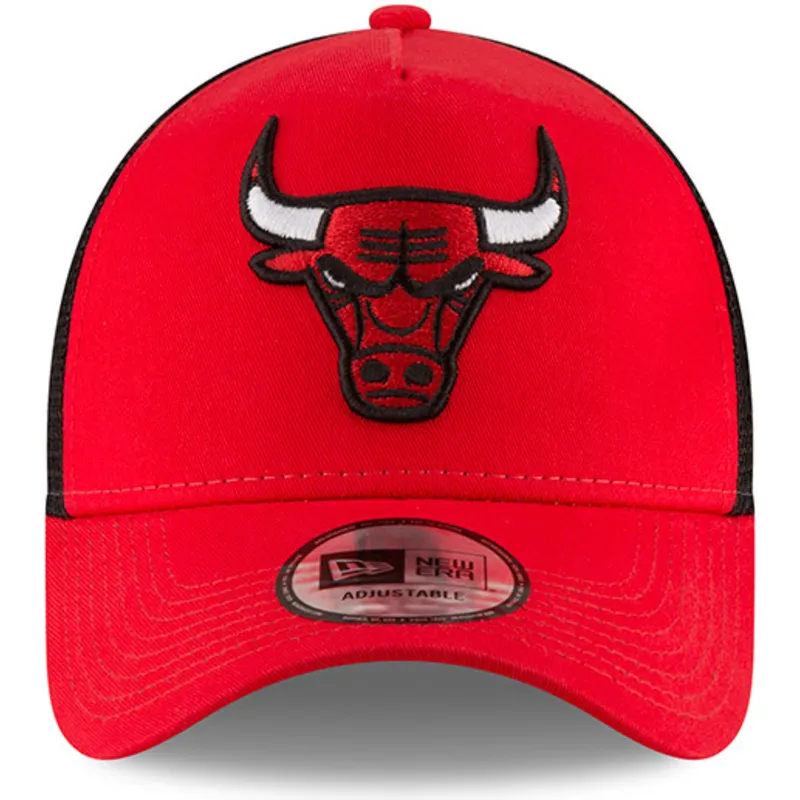 mutsid-kumer-punane-snapback-9forty-team-chicago-bulls-nba-new-era