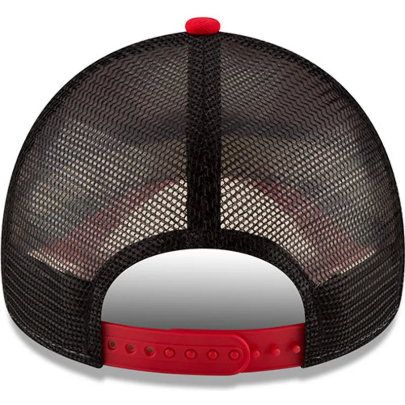mutsid-kumer-punane-snapback-9forty-team-chicago-bulls-nba-new-era