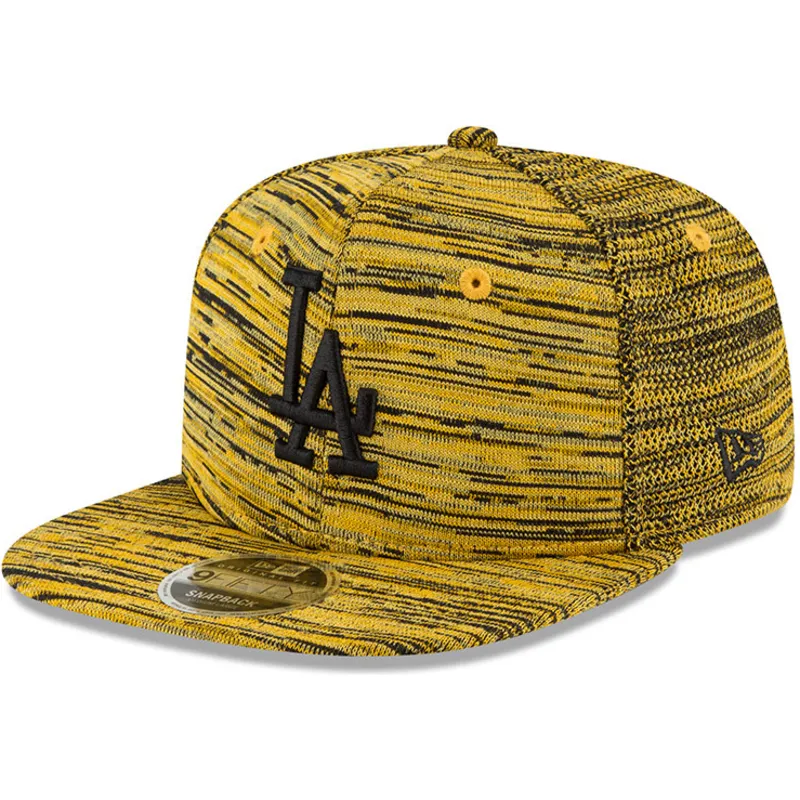 mutsid-lame-kollane-snapback-9fifty-engineered-fit-los-angeles-dodgers-mlb-new-era