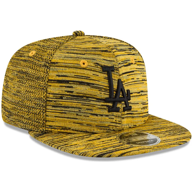 mutsid-lame-kollane-snapback-9fifty-engineered-fit-los-angeles-dodgers-mlb-new-era