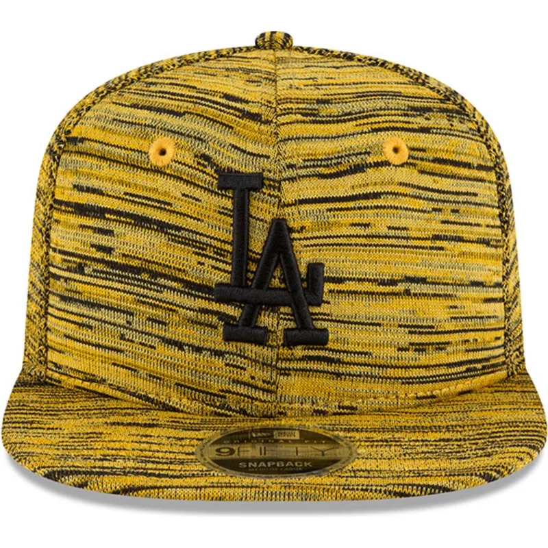 mutsid-lame-kollane-snapback-9fifty-engineered-fit-los-angeles-dodgers-mlb-new-era