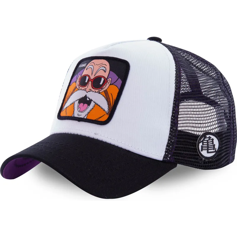 mutsid-kumer-valge-snapback-kam4-meister-roshi-dragon-ball-capslab mutsid-kumer-valge-snapback-kam4-meister-roshi-dragon-ball-capslab