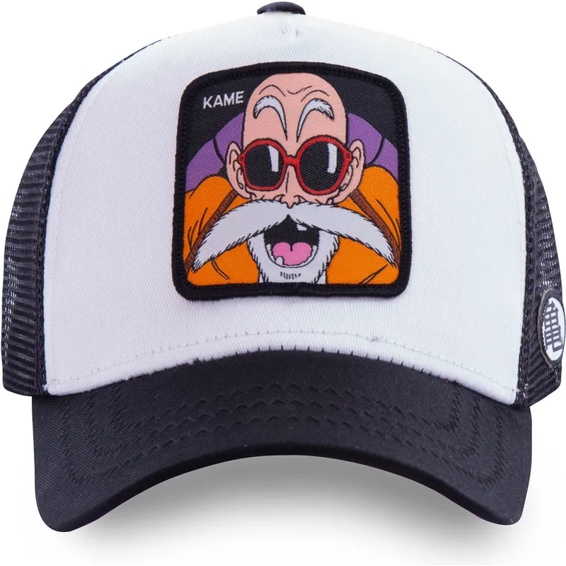 mutsid-kumer-valge-snapback-kam4-meister-roshi-dragon-ball-capslab mutsid-kumer-valge-snapback-kam4-meister-roshi-dragon-ball-capslab