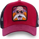 mutsid-kumer-punane-snapback-kam5-meister-roshi-dragon-ball-capslab
