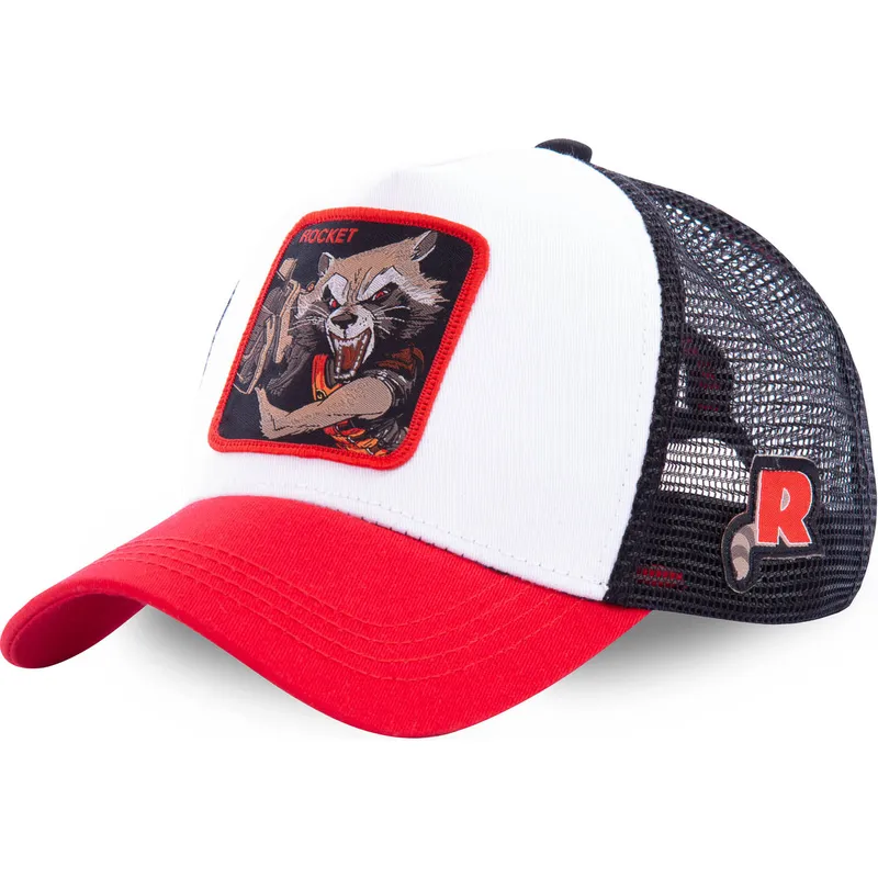 mutsid-kumer-valge-snapback-roc2-rocket-raccoon-marvel-comics-capslab mutsid-kumer-valge-snapback-roc2-rocket-raccoon-marvel-comics-capslab