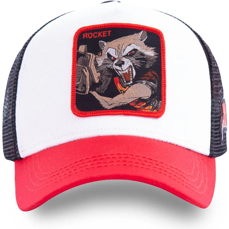 mutsid-kumer-valge-snapback-roc2-rocket-raccoon-marvel-comics-capslab mutsid-kumer-valge-snapback-roc2-rocket-raccoon-marvel-comics-capslab