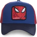 mutsid-kumer-sinine-snapback-spi1-spider-man-marvel-comics-capslab