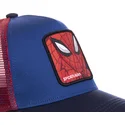 mutsid-kumer-sinine-snapback-spi1-spider-man-marvel-comics-capslab