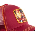 mutsid-kumer-punane-snapback-iro1-iron-man-marvel-comics-capslab