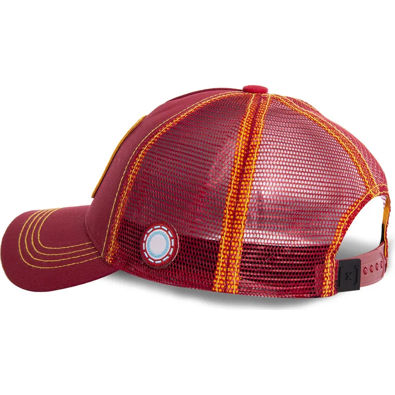 mutsid-kumer-punane-snapback-iro1-iron-man-marvel-comics-capslab