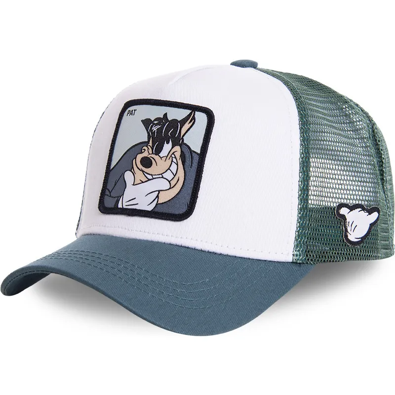 mutsid-kumer-valge-snapback-pet1-puujalg-pete-disney-capslab