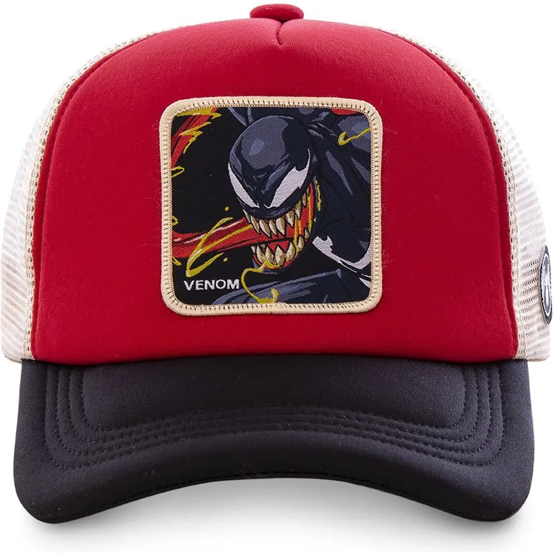mutsid-kumer-punane-snapback-ven4m-venom-marvel-comics-capslab mutsid-kumer-punane-snapback-ven4m-venom-marvel-comics-capslab