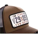 mutsid-kumer-pruun-reguleeritav-placa-texas-tex1-von-dutch