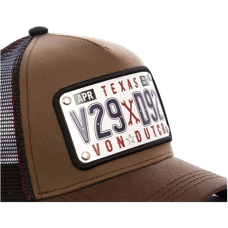 mutsid-kumer-pruun-reguleeritav-placa-texas-tex1-von-dutch mutsid-kumer-pruun-reguleeritav-placa-texas-tex1-von-dutch