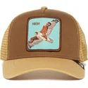 mutsid-kumer-pruun-snapback-high-the-farm-goorin-bros