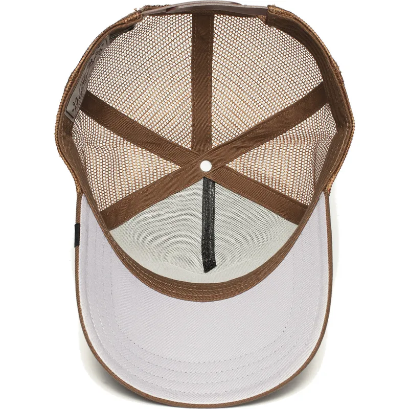 mutsid-kumer-pruun-snapback-silver-the-farm-goorin-bros