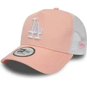 mutsid-kumer-roosa-snapback-league-essential-a-frame-los-angeles-dodgers-mlb-new-era