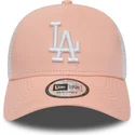 mutsid-kumer-roosa-snapback-league-essential-a-frame-los-angeles-dodgers-mlb-new-era