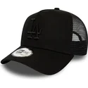 new-era-black-logo-league-essential-a-frame-los-angeles-dodgers-mlb-black-trucker-hat