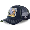 cap-kumer-navy-blue-snapback-cell-vs-goku-dragon-ball-capslab