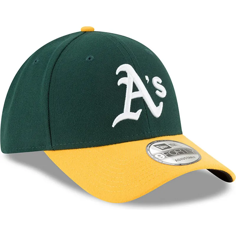 cap-kumer-green-adjustable-strap-9forty-the-league-oakland-athletics-mlb-new-era cap-kumer-green-adjustable-strap-9forty-the-league-oakland-athletics-mlb-new-era