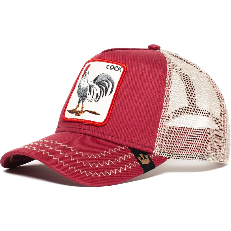 mutsid-kumer-punane-snapback-rooster-the-farm-goorin-bros mutsid-kumer-punane-snapback-rooster-the-farm-goorin-bros