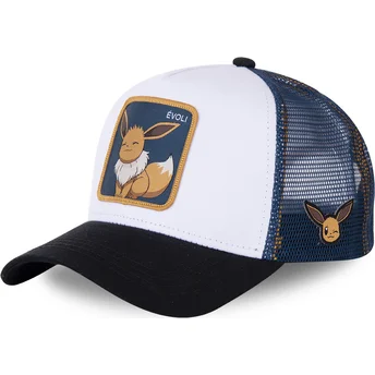 mutsid-kumer-valge-snapback-evo3-eevee-pokemon-capslab