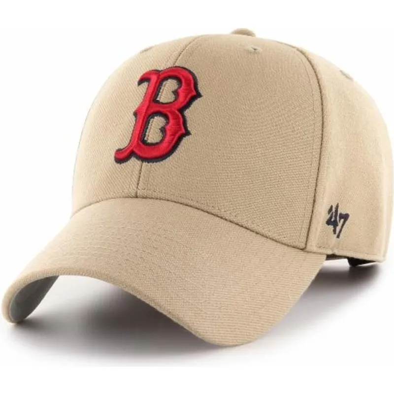 mutsid-kumer-khaki-snapback-ajustable-mvp-boston-red-sox-mlb-47-brand