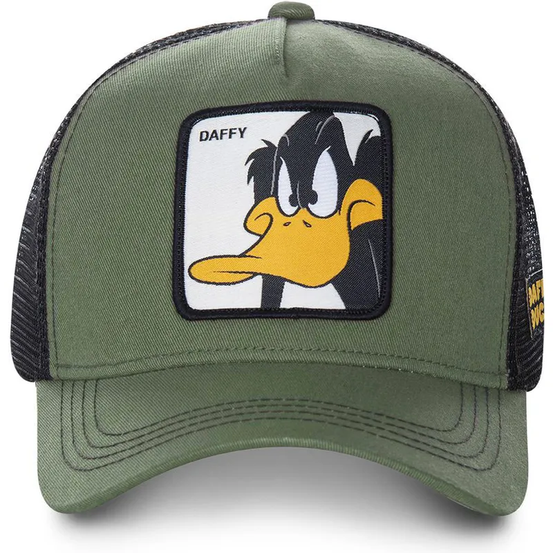 cap-kumer-green-snapback-daffy-duck-looney-tunes-capslab