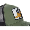 cap-kumer-green-snapback-daffy-duck-looney-tunes-capslab