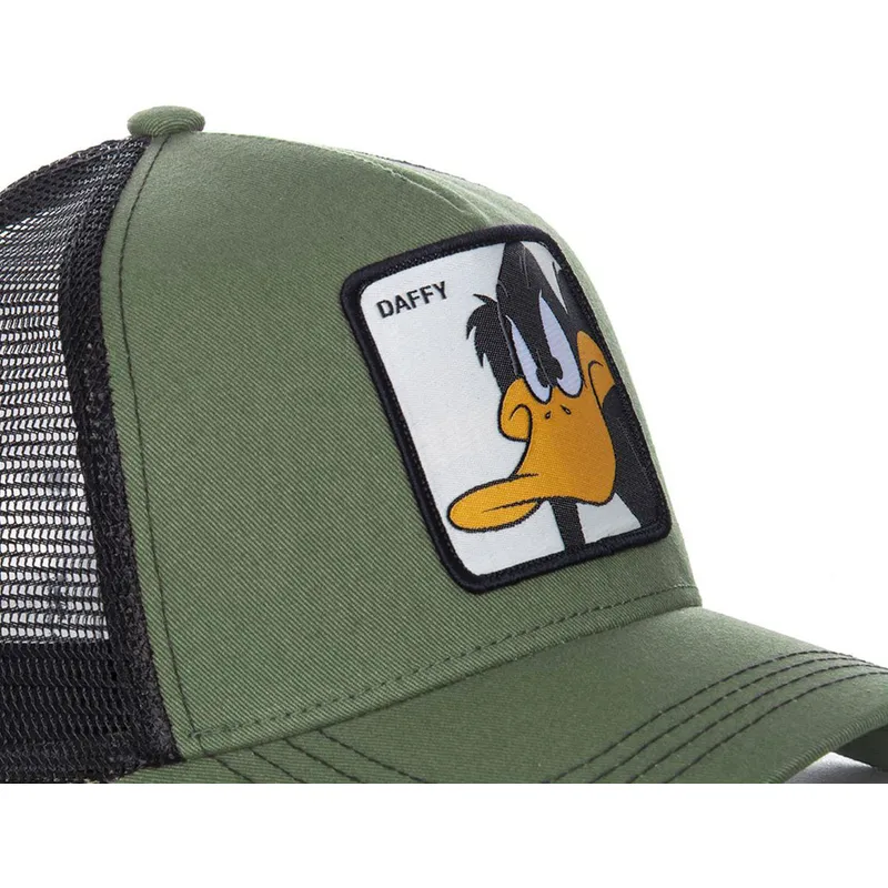 cap-kumer-green-snapback-daffy-duck-looney-tunes-capslab