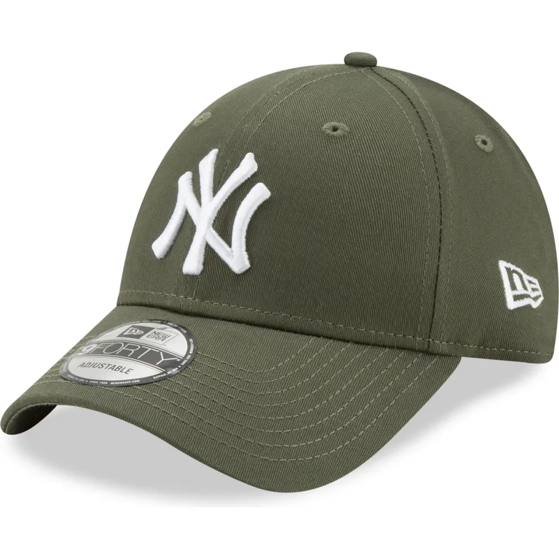 cap-kumer-green-adjustable-strap-9forty-league-essential-new-york-yankees-mlb-new-era cap-kumer-green-adjustable-strap-9forty-league-essential-new-york-yankees-mlb-new-era