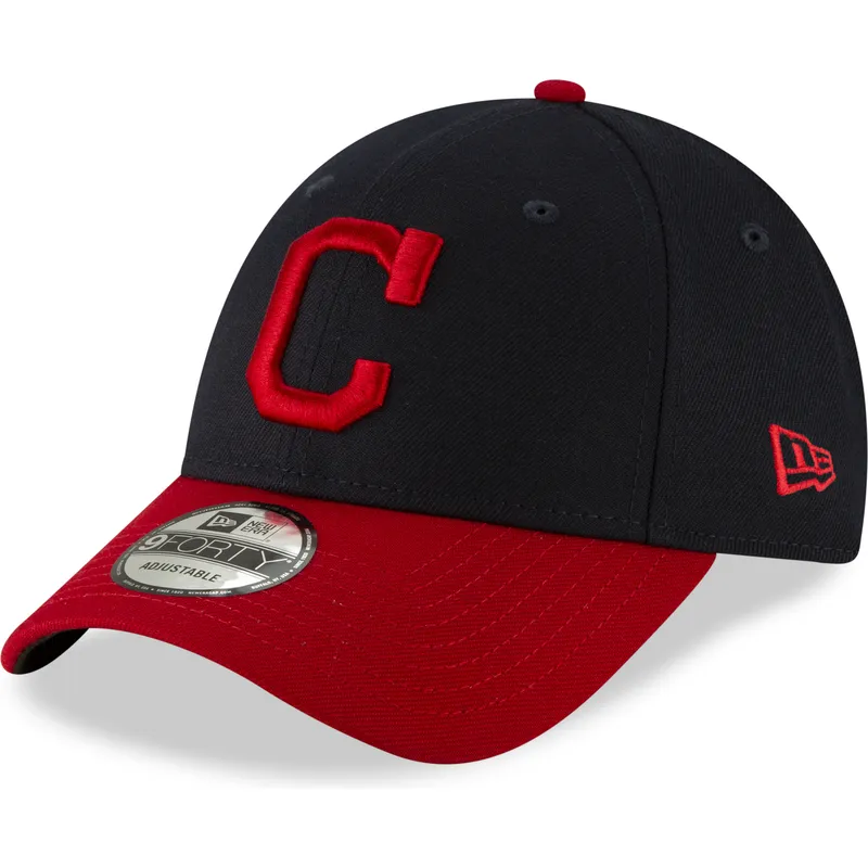 mutsid-kumer-meresinine-reguleeritav-9forty-the-league-cleveland-indians-mlb-new-era