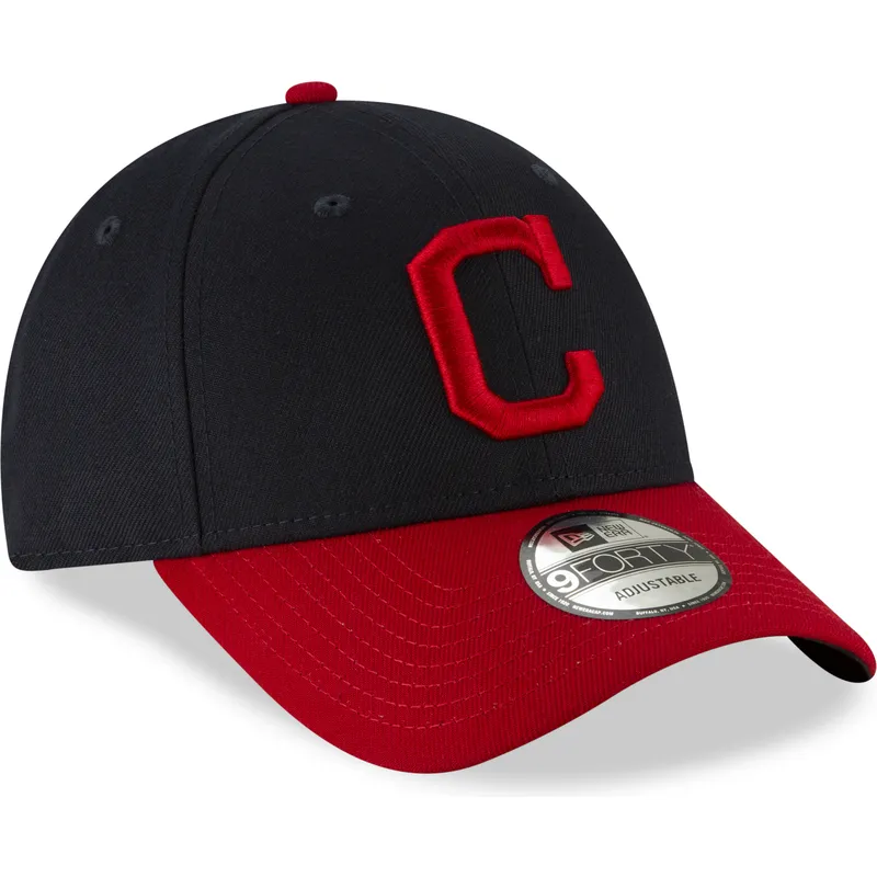 mutsid-kumer-meresinine-reguleeritav-9forty-the-league-cleveland-indians-mlb-new-era