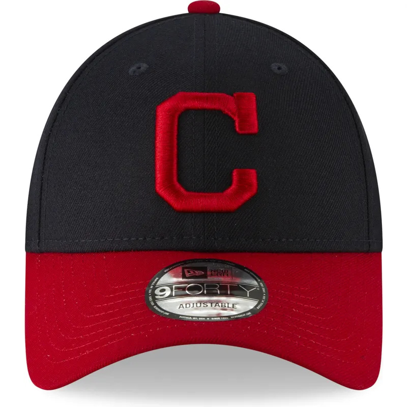 mutsid-kumer-meresinine-reguleeritav-9forty-the-league-cleveland-indians-mlb-new-era