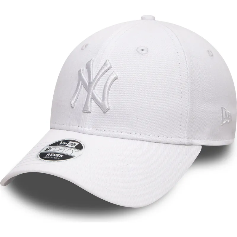 cap-kumer-white-adjustable-strap-9forty-league-essential-new-york-yankees-mlb-new-era cap-kumer-white-adjustable-strap-9forty-league-essential-new-york-yankees-mlb-new-era