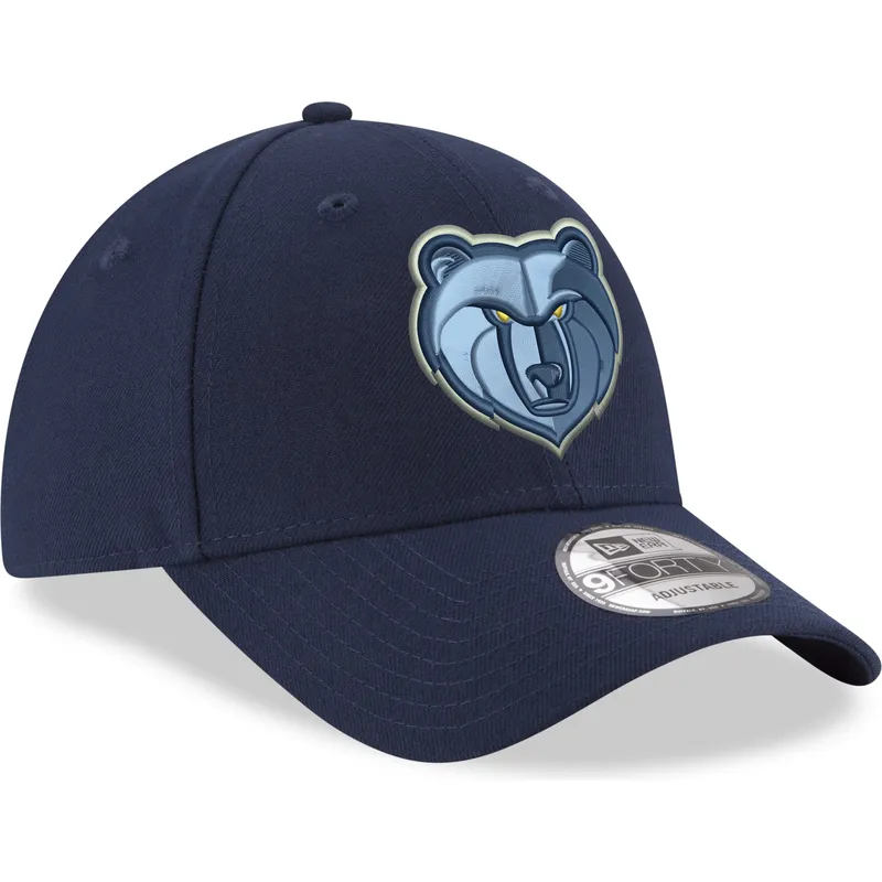 mutsid-kumer-sinine-reguleeritav-9forty-the-league-memphis-grizzlies-nba-new-era