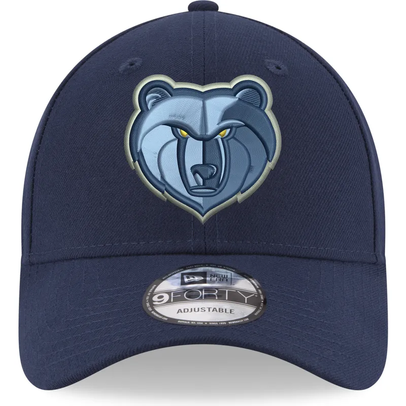mutsid-kumer-sinine-reguleeritav-9forty-the-league-memphis-grizzlies-nba-new-era