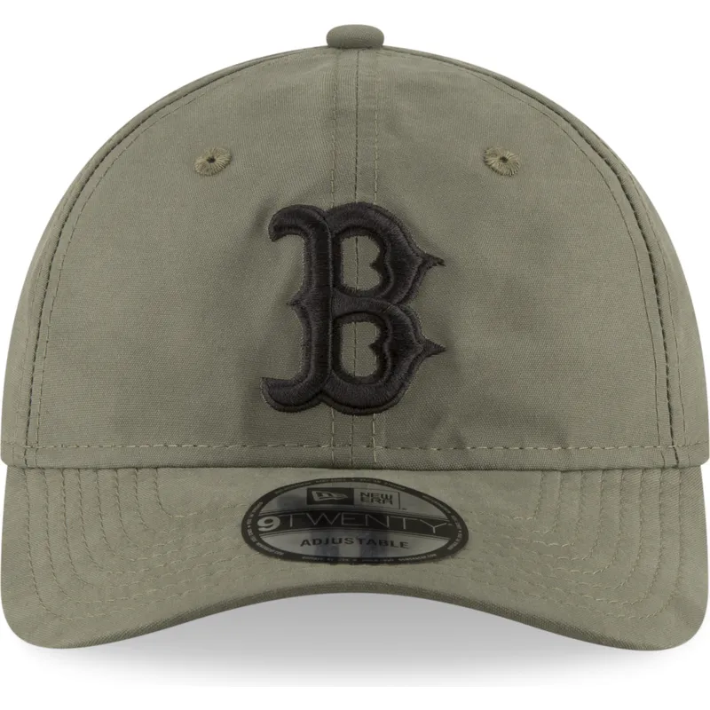mutsid-kumer-roheline-reguleeritav-9twenty-nylon-packable-boston-red-sox-mlb-new-era