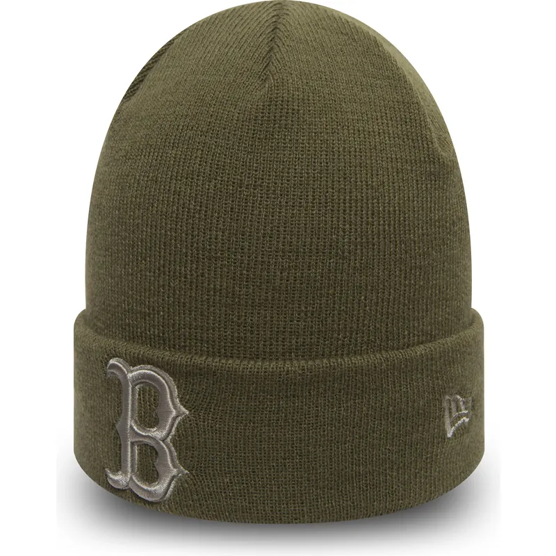 mutsid-roheline-cuff-knit-league-essential-boston-red-sox-mlb-new-era