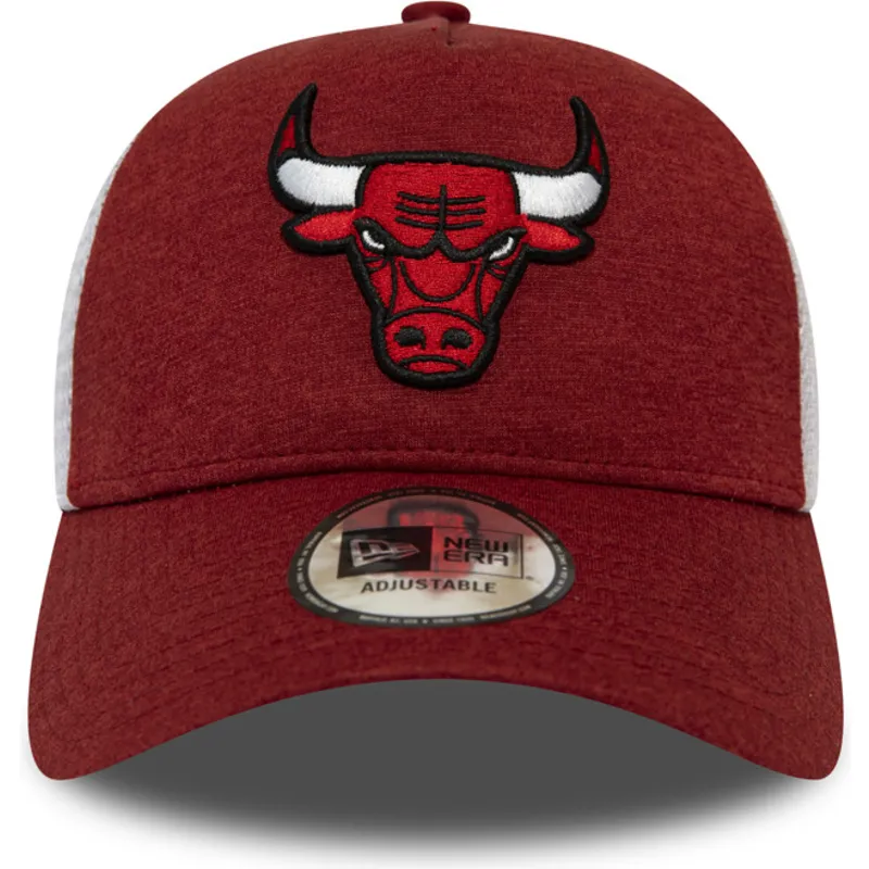 mutsid-kumer-punane-reguleeritav-trucker-shadow-tech-a-frame-chicago-bulls-nba-new-era