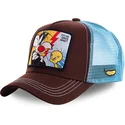 mutsid-kumer-pruun-snapback-vs-tvg1-silveester-ja-tibu-looney-tunes-capslab