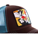 mutsid-kumer-pruun-snapback-vs-tvg1-silveester-ja-tibu-looney-tunes-capslab