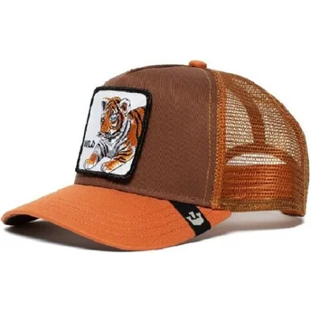 mutsid-kumer-pruun-snapback-lastele-wild-tiger-the-farm-goorin-bros