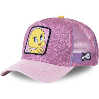 mutsid-kumer-roosa-snapback-purpurina-twe4-tiit-looney-tunes-capslab