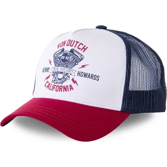 Mütsid kumer valge snapback MOTBLU Von Dutch